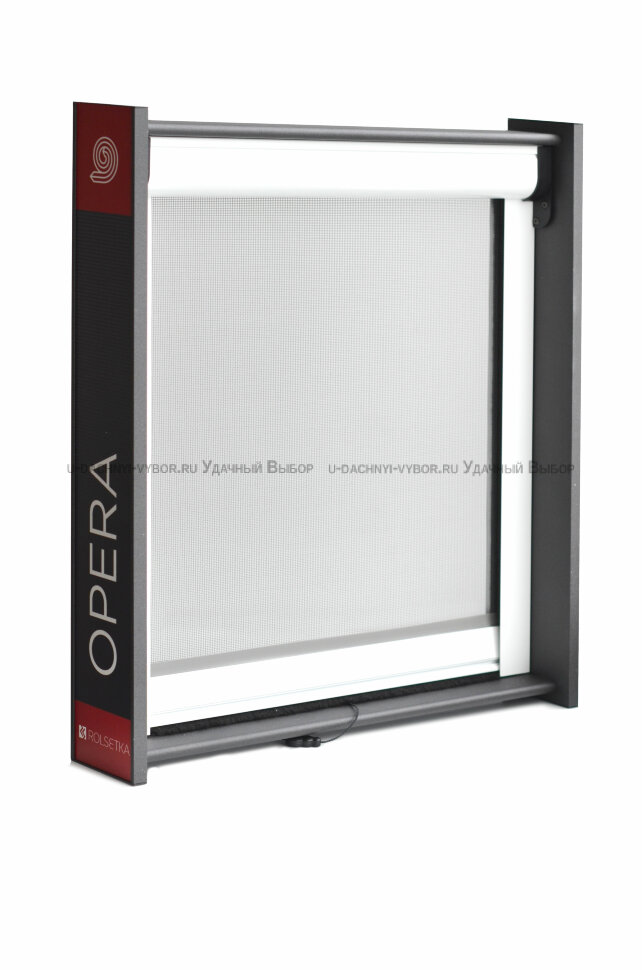 Рулонная москитная сетка на окно с вертикальным сдвигом OPERA -  .
