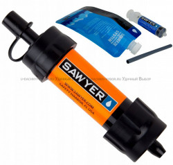 Фильтр для воды "Sawyer Mini Water Filter" оранжевый
