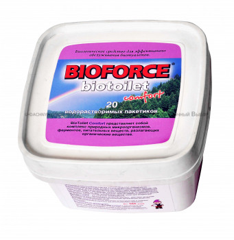 Средство для биотуалетов Биофорс БиоТуалет Комфорт 560 г (Bioforce BioToilet Comfort) 