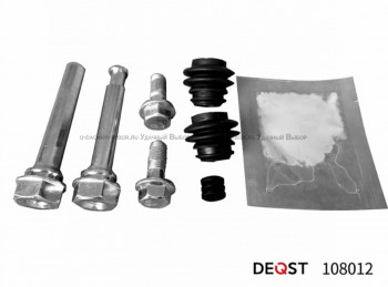 Ремкомплект направляющих суппорта DEQST 108012 HYUNDAI / KIA (810044) 
